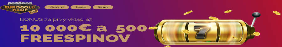 Eurogold casino vstupny bonus