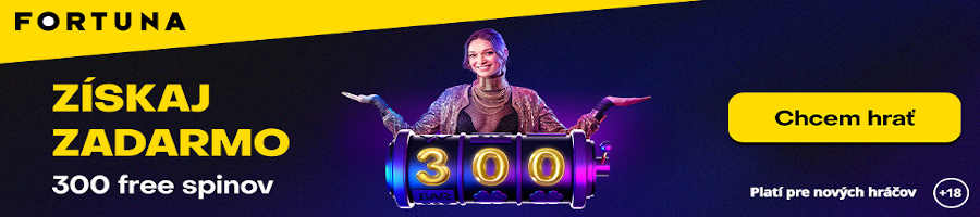 300 Free spinov Fortuna casino