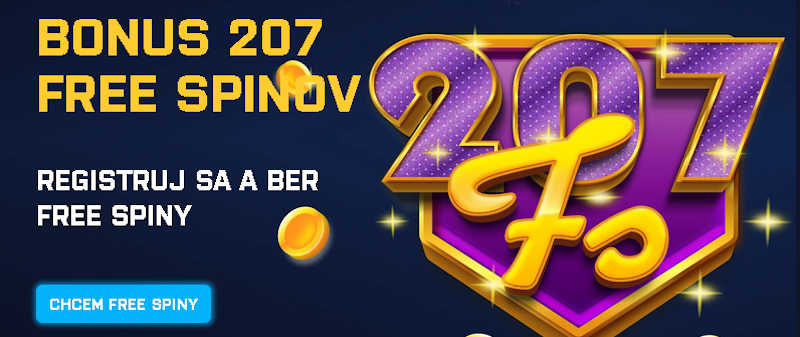 kajot-207 FREE spinov.