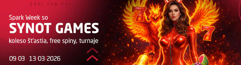 Synot tip casino aktuálny bonus žreby