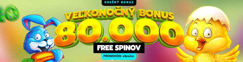 Slovmatic velkonočný bonus