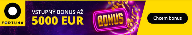 Vstupný bonus Fortuna casino