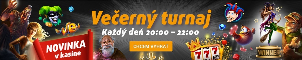 Tipsport online kasino vecerne turnaje | Hrajte turnaje o vysoke výhry s Tipsport kasinom