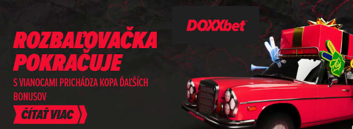 Doxxbet rozbaľovačka