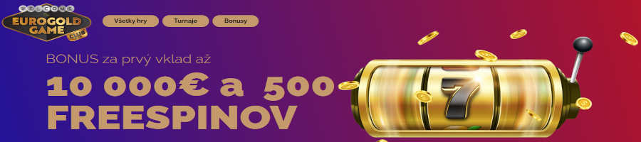 Eurogold game casino vstupny bonus