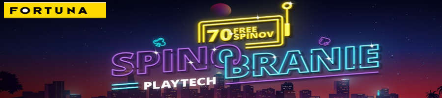 Fortuna casino spinobranie 70 free spinov
