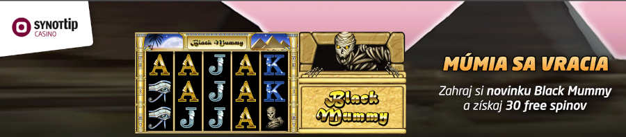 Synot bonus Black mummy