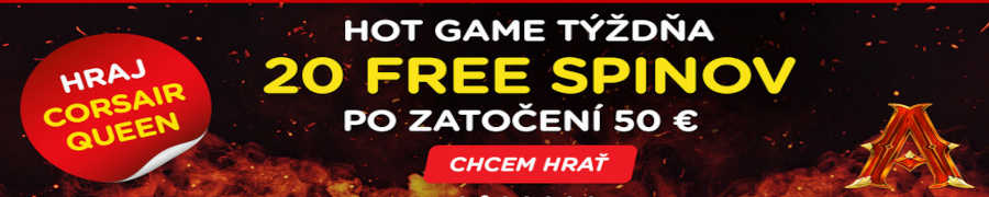 Hot game týždňa v eTipos kasíno free spiny