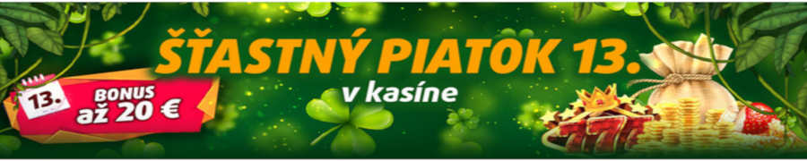 Bonus Tipsport na piatok casino