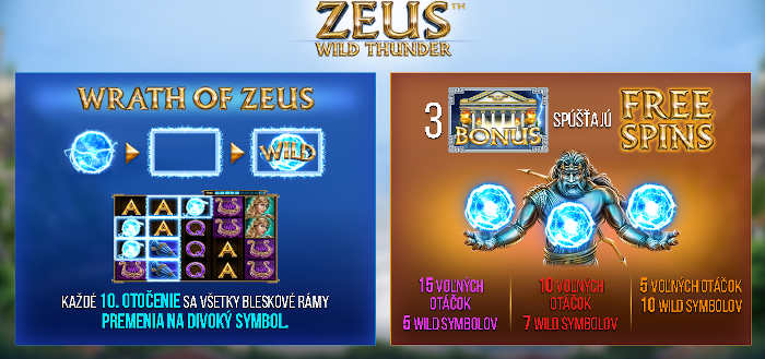 zeus wild thunder