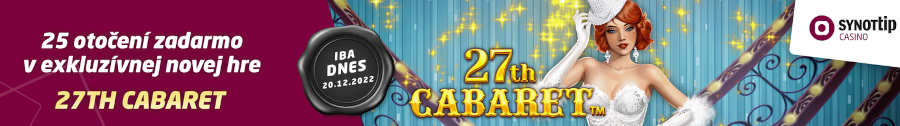 27 th cabaret synot casino
