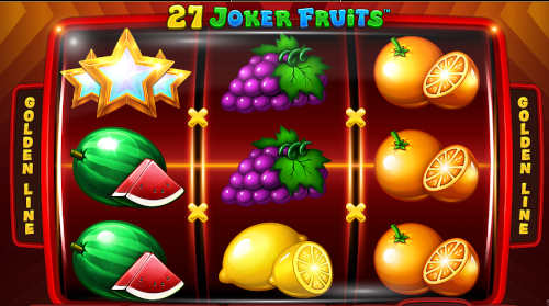 27 joker fruits