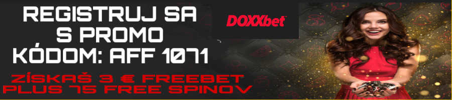 vstupný bonus Doxxbet casino