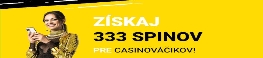 Fortuna 333 free spinov bonus casino