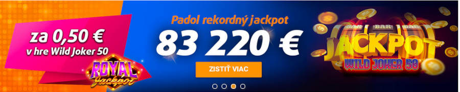 tipsport casino jackpot výhra