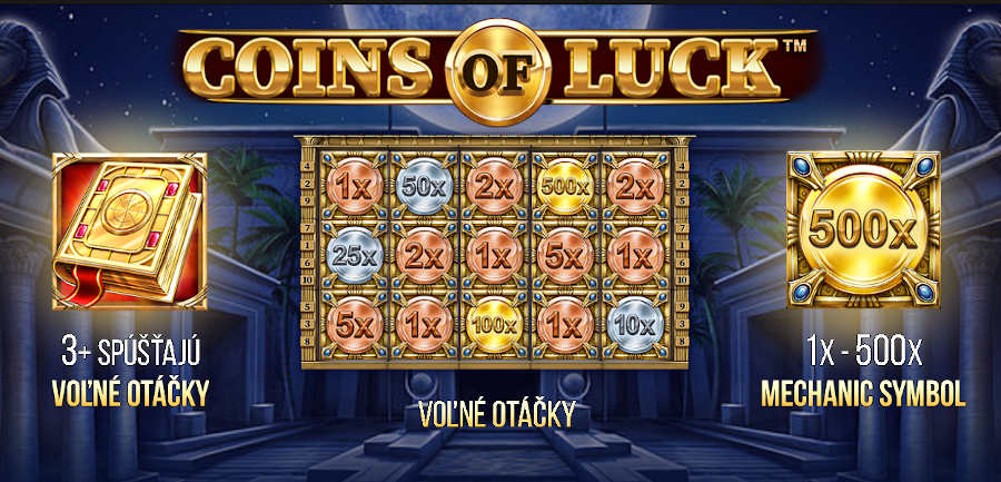 coins of luck bonusy