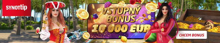 Vstupný bonus 11 Synot tip casino