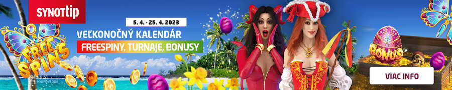 synot tip casino velkonocne bonusy