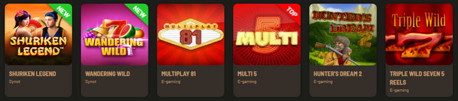 egaming automaty