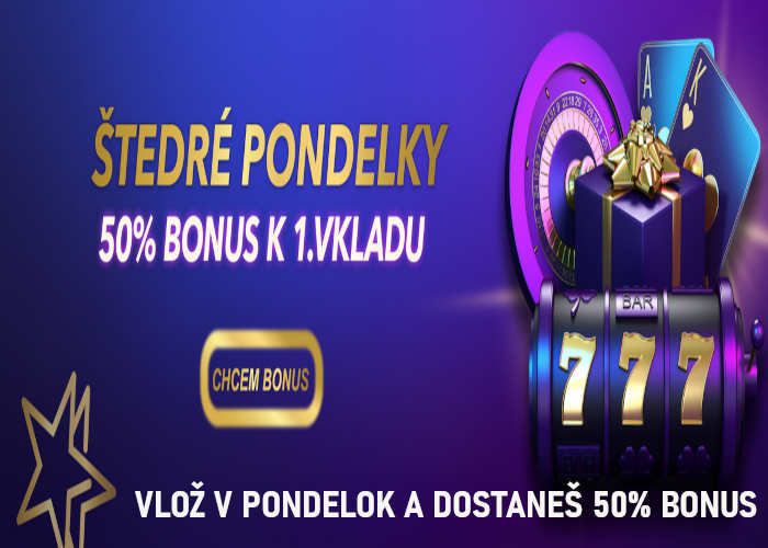 Bonusy Double Star casino pondelok bonus