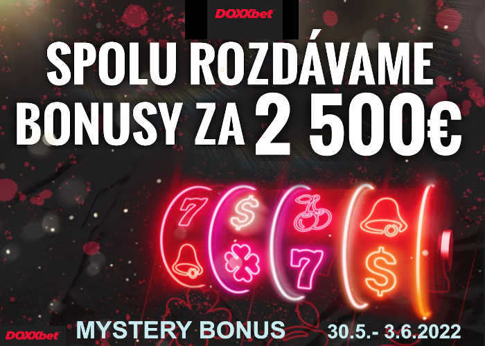 Bonusy Doxxbet Mystery bonus na tento týždeň