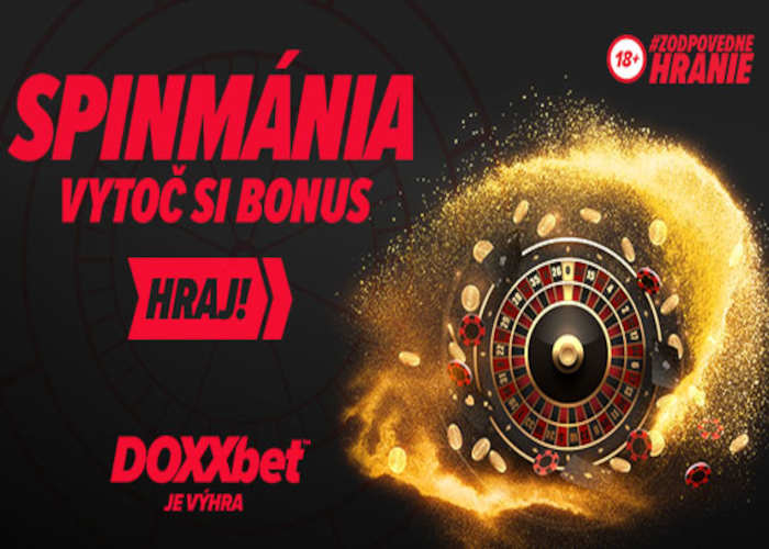 Bonusy DOXXbet casino 5€ bonus