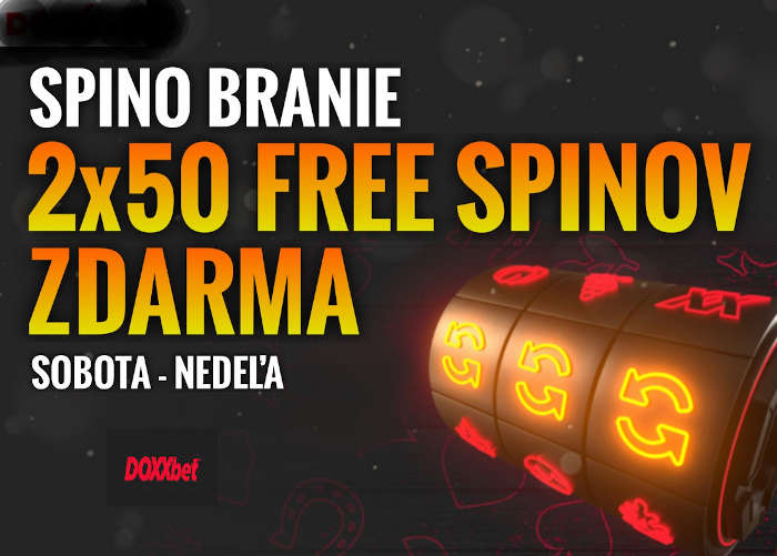 Bonusy DOXXbet casino Spinobranie víkend