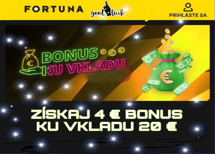 Bonusy Fortuna bonus na piatok