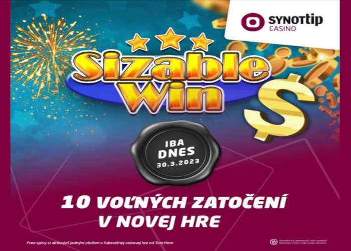 Bonusy Synot Free spiny novinka