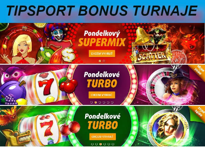 Bonusy TIPSPORT CASINO PONDELOK BONUS