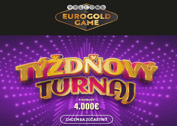 Bonusy Eurogold casino turnaj