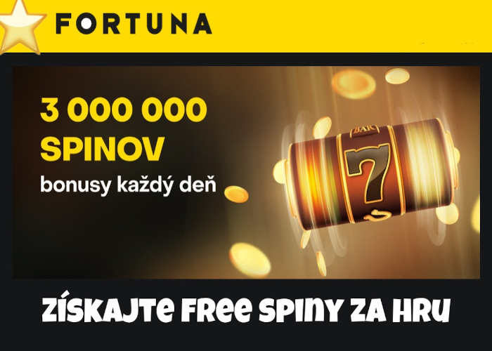 Bonusy Fortuna rozdáva Free spiny