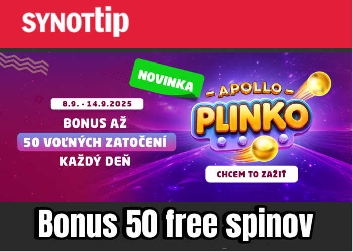 Bonusy Synot Apollo Plinko