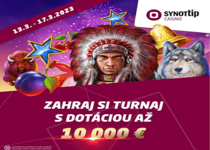 Bonusy Synot Tip casino turnaj veľký marec
