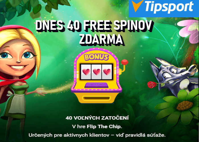 Bonusy Tipsport casino jarný bonus