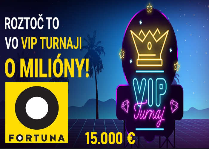 Fortuna casino turnaj VIP online automaty