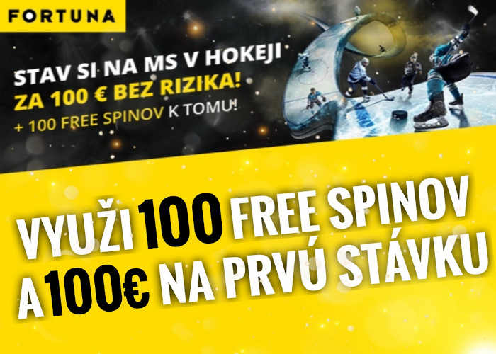 Fortuna casino bonus ku MS v hokeji 2022