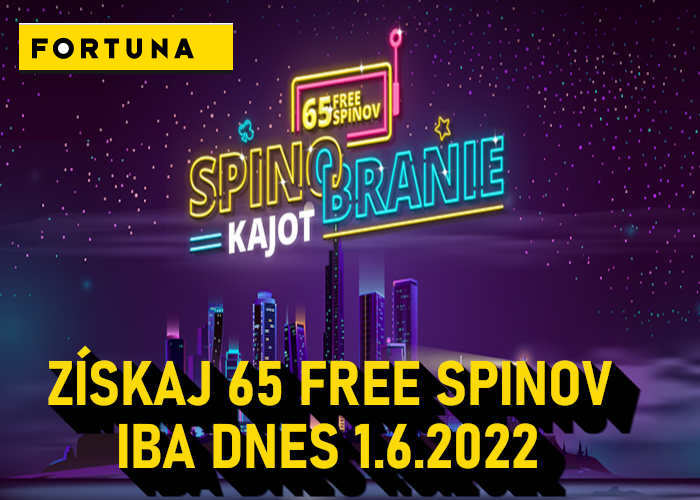 Spinobranie Free spiny vo Fortuna casino bonus