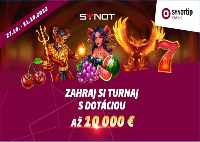 Synot tip casino turnaj 20