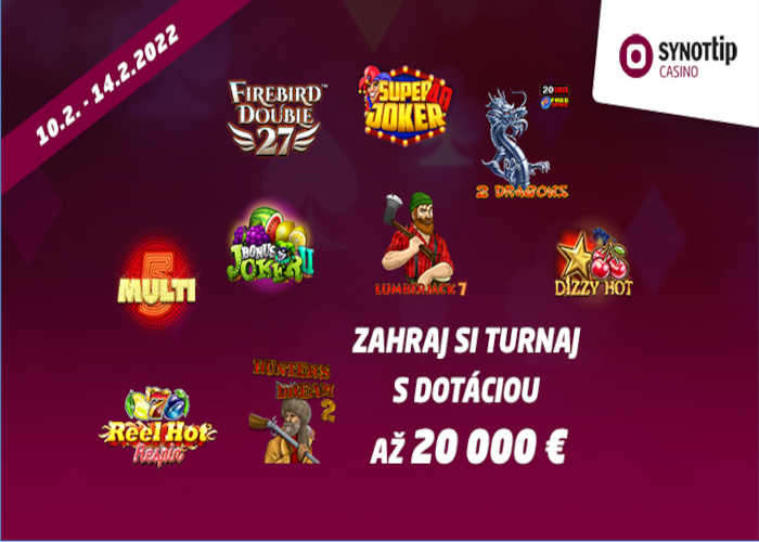 Synot tip casino turnaj 3 o 20.000€