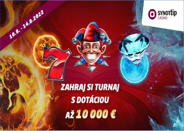 Synot tip casino 15 turnaj