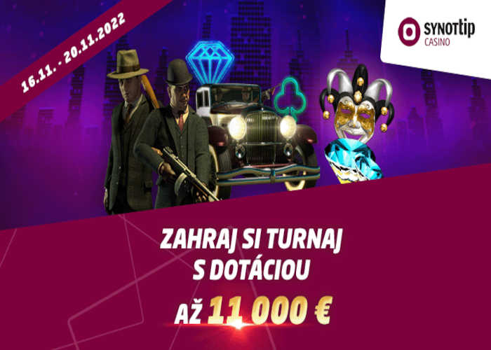 Synot tip casino turnaj 22 o 11000 eur