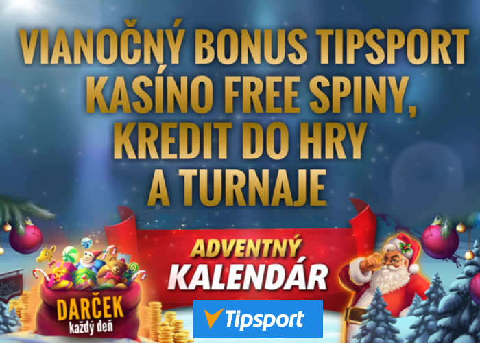 Tipsport casino advent 2022 bonusy