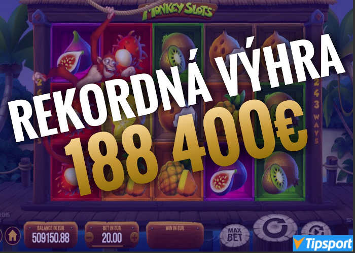 tipsport casino najvyssia vyhra