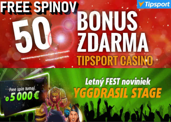Tipsport casino bonus free spiny YGGDRASIL
