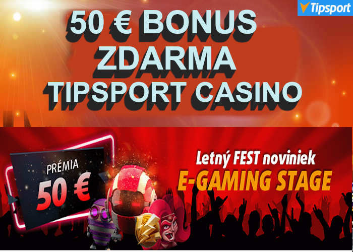 Tipsport casino egaming bonuns