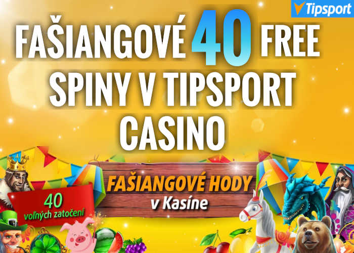 Tipsport free spiny bonus na fašiangy