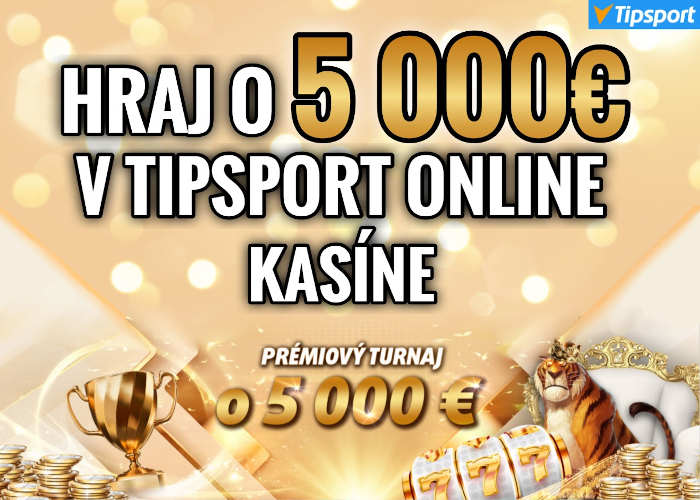 Prémiový turnaj v Tipsport kasino