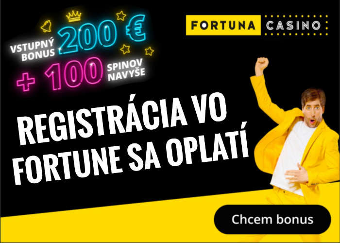 fortuna-registracia sa oplatí s bonusom