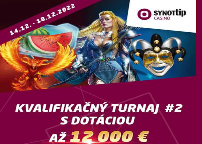 synot tip casino vianocny turnaj